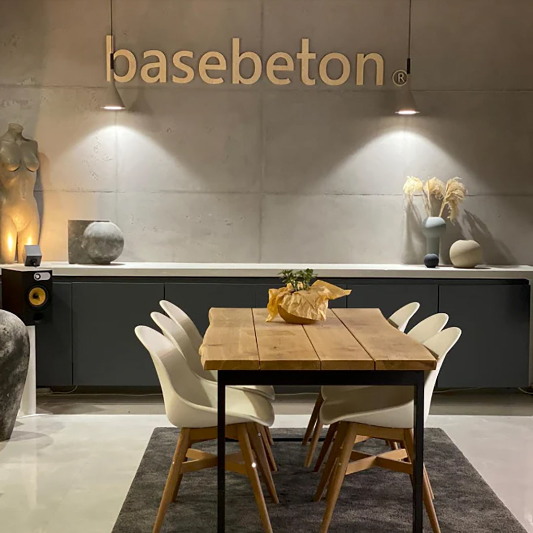 Mikrosementgulv lagt med StoneAge Basebeton